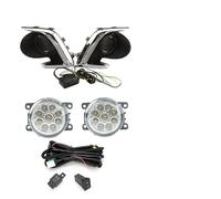 SPUFKGE Lamp Assembly LED DRL Fog Light For Attrage For Mirage G4 2012-2017 Headlight Daytime Running Lights Fog Lamp With Yellow Turn Signal Running Lights(1 set B)