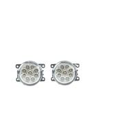 SPUFKGE Lamp Assembly LED DRL Fog Light For Attrage For Mirage G4 2012-2017 Headlight Daytime Running Lights Fog Lamp With Yellow Turn Signal Running Lights(Fog B)