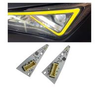 SPUFKGE Lamp Assembly Yellow Daytime Running Light DRL Boards B134498-A For SEAT For Leon For Formentor For Cupra LED Headlight 5FJ941475 5FJ941476 Running Lights(Yellow DRL Boards)