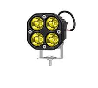 SPUFKGE Motorcycle Front Head light For Car Truck 4x4 Off Road ATV 3 Inch Led Work Spotlights 12V 24V Pod Lights Headlights For Motorcycles Flood Bar Fog