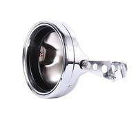 SPUFKGE Motorcycle Front Head light For Hornet 250 600 900 For CB1300 CB400 CB400SF CB1100 CB1100EX /7" LED Headlight Motorcycle H4 Headlamp Housing Trim Ring Bracket