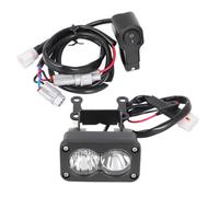 SPUFKGE Motorcycle Front Head light For Sur-Ron For Segway For Talaria For Square/Headlight Switch White Spot Flood Led Pod Combo Kit Motorcycle Front Lamp