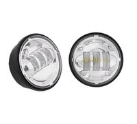 SPUFKGE Motorcycle Front Head light For Touring For Electra For Glide For Road For King For Softail For Night For Train 7" LED Projector Headlight 4.5" Fog Passing Light
