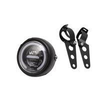 SPUFKGE Motorcycle Front Head light For Triumph For Bonneville For Speed For Twin For Trident 660/6.5 Inch LED Motorcycle Headlight Headlamp Halo Ring DRL