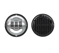 SPUFKGE Motorcycle Front Head light For V-Star For Drag For Star 650 1100 For Road For 1600 1700 For Royal 1300 4.5" Fog Lights Passing 7" LED Headlight Headlamp