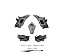 SPUFKGE Motorcycle Head Lamp For T-max 530 2012 2013 2014 2015 2016 For Tmax530 LED Signal Turn Lights Front Rear Tail Brake Lamp Indicators Front Headlight(Smoke)