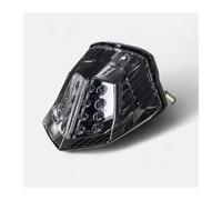 SPUFKGE Motorcycle Head Lamp For XJ6 2009 2010 2011 2012 2013 For FZ6 2009-2013 Led Motorcycle Rear Tail Light Brake Turn Signal Integrated Front Headlight(Dark-SMOKE)