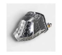 SPUFKGE Motorcycle Head Lamp For XJ6 2009 2010 2011 2012 2013 For FZ6 2009-2013 Led Motorcycle Rear Tail Light Brake Turn Signal Integrated Front Headlight(Transparent)