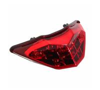 SPUFKGE Motorcycle Head Lamp For Z250 For Z300 For NINJA 250/300 Tail Turn Flasher Lamp Light Integrated Signals Brake Front Headlight(Red)