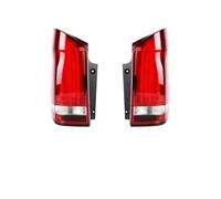 SPUFKGE Rear Tail Light Lamp 1Pair For Benz For Vito V260 2016 2017 2018-2022 Of Car Tail Light Assembly LED Brake Flowing Water Flicker Plug And Play Tail Lamps Taillights