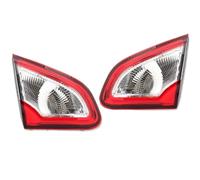 SPUFKGE Rear Tail Light Lamp Car Outer Rear Tail Brake Fog Lamp Accessories Warning Running Light For Nissan For Qashqai 2008-2015 EU Version(Outer L)