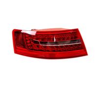 SPUFKGE Rear Tail Light Lamp For A6 C6 S6 Quattro RS6 Saloon Sedan 2009 2010 2011 LED Rear Tail LightS Turn Signal Stop Lamp Car Parts Brake Light(Outside Left side)