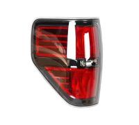 SPUFKGE Rear Tail Light Lamp For F150 SVT For Raptor 2009 2010-2014 Car Taillight Assembly Bumper Tail Light Stop Brake Lamp Rear Turn Signal Fog Lamp(Black Only Left)