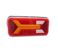 SPUFKGE Rear Tail Lights Trailer LED Tail Light Dynamic Brake Stop Turn Signal Rear Fog Lamp For Lorry Bus Trailer Truck Reflector Reverse Taillight(1PCS 12-36V)