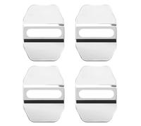 Spulhc Car Door Lock Protector Cover for BMW X3 M F86,4 pcs, Stainless Steel, Protect Buckle,B-Silver