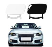 Spulhc Car Front Bumper Headlight Washer Cover for Audi A4 B8 2009-2012,Headlamp Jet Spray Cap,Left/Right,C-White-Right