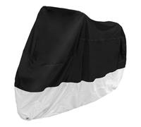 Spulhc Waterproof Motorcycle Cover for H-onda Forza 350 2021 2022 FORZA350 NSS 350,190T Fabric/Dustproof UV Protective/All Season,A-Black Silver-XXL(245 * 105 * 125CM)