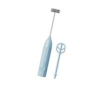 Spume Maker Electric Hand Whip Rechargeable Battery Run for Coffee Milk Mixing Detachable Rustless Rod Low Maintenance Easy Neat Electric Whip