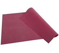 spun bound non-woven placemat - Tear-proof, water-repellent and wipe able fabric - Size 30X40 - Made in France - In tray of 100 placemats - Burgundy