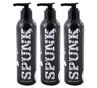 Spunk Hybrid Personal Lubricant, Water Based Silicone Lubricant, 3x236ml - Looks & Feels Like Natural Body Lubrication, Condom Safe, Skin Caring