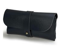 Spunklad Soft Glasses Case, Glasses Cases For Men, Leather Sunglasses Case, Portable Spectacle Cases, Mens Sunglasses Pouch (Black)