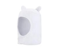 Spunklad White Anime Cosplay Hat Bunny Ears Costume Cap Fantasy Explorer Dress-Up Accessory for Halloween Christmas Easter