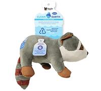 Spunky Pup Clean Earth Plush Raccoon | Made from 100% Recycled Water Bottles | Large