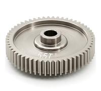 Spur Gear 55T 0.6Mod High Speed Gear for Tamiya TT01, TT01D, TT01E, TT01ES 1/10 RC Car Replacement #53665 Upgrade Parts, Compatibility for 25T 0.6M Pinion Gear