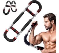 Spurleh Twister Arm Trainer, Chest Exerciser for Men, Adjustable Chest Trainer Men, Arm Exercise Equipment, Chest Workout Equipment, Portable Spring Resistance for Home Workout Equipment