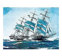 Spurling Clipper Ship Sobraon Painting Unframed Wall Art Print Poster Home Decor Premium