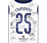 Spurs 2025 Europa League Squad Signed Photo Print (A4 Print Only) Team Autograph Uefa Cup Trophy Tottenham