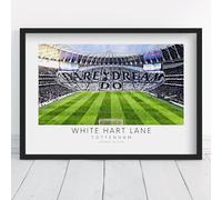 Spurs Dare Dream Do Artwork | Framed or Unframed Prints | Stadium Opened 2019 Football Stadium | Hotspurs Gift Poster Fan Gift Art Tottenham
