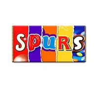 Spurs Football Club Chocolate Bar Gift Wrapper Gift Present For Sport Fans (#307) (with chocolate bar)