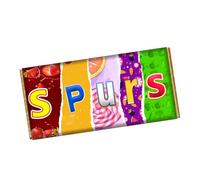 Spurs Football Club FC Chocolate Bar Wrapper Novelty Gift Present On Birthday SportDay CH-9363 (without chocolate bar (wrapper only))