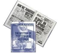 Spurs Newspaper Headlines Football Book - Gift (LAST MINUTE GIFT) Approx A3 in size - NEWLY UPDATED FOR THE 2024 SEASON - Fast Delivery! Buy NOW and PERSONALISE LATER! (Spurs 2024)
