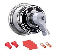 Spurtar Battery Isolator Switch 12V 24V 48V Heavy Duty Kill Switch 200A High Current Battery Power Cut Off Shut Off Selector for Car, Vehicle, Truck, Winch, ATV, RV, Marine, Boat