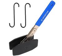 Spurtar Brake Caliper Press Tool with 2 Hanger Hooks | 4 in 1 Universal Disc Brake Caliper Compression Tool, Ratchet Piston Spreader Automotive for Car Repair Installation, Blue