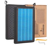Spurtar HEPA Air Filter for Tesla Model 3 Model Y 2016-2025, 2 Pack Cabin Air Filter Replacement with Activated Carbon for Tesla