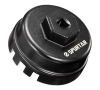 Spurtar Oil Filter Wrench Oil Filter Removal Tool for Toyota 64mm 6 Slots | Cap Style Wrench for Corolla, Prius, Prius Prime, Prius V, Matrix, CT200h, Scion iM/iQ/xD 1.8L Engine