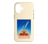 Sputnik 1 2 3 Soviet Space Program USSR Propaganda Art Case for iPhone 16