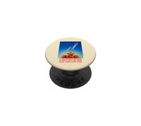 Sputnik 1 2 3 Soviet Space Program USSR Propaganda Art PopSockets Adhesive PopGrip
