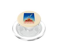 Sputnik 1 2 3 Soviet Space Program USSR Propaganda Art PopSockets PopGrip for MagSafe