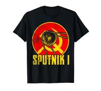 Sputnik 1 Satellite Space Spaceflight Soviet Union T-Shirt