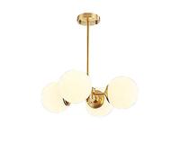 Sputnik Chandelier 4 Lights Chandelier Mid Century Pendant Lighting Fixture Gold Brass Ceiling Light Fixture For Kitchen Dining Room Living Room-Copper. 4头,TURBO_LOADING_TEXT:Loading your