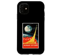 Sputnik First Satellite Soviet Space Race Art Case for iPhone 11