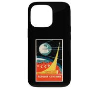 Sputnik First Satellite Soviet Space Race Art Case for iPhone 13 Pro