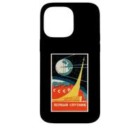 Sputnik First Satellite Soviet Space Race Art Case for iPhone 14 Pro Max