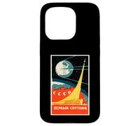 Sputnik First Satellite Soviet Space Race Art Case for iPhone 15 Pro