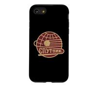 Sputnik Soviet Space Program Retro USSR Emblem Case for iPhone SE (2020) / 7/8