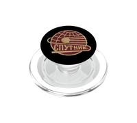 Sputnik Soviet Space Program Retro USSR Emblem PopSockets PopGrip for MagSafe